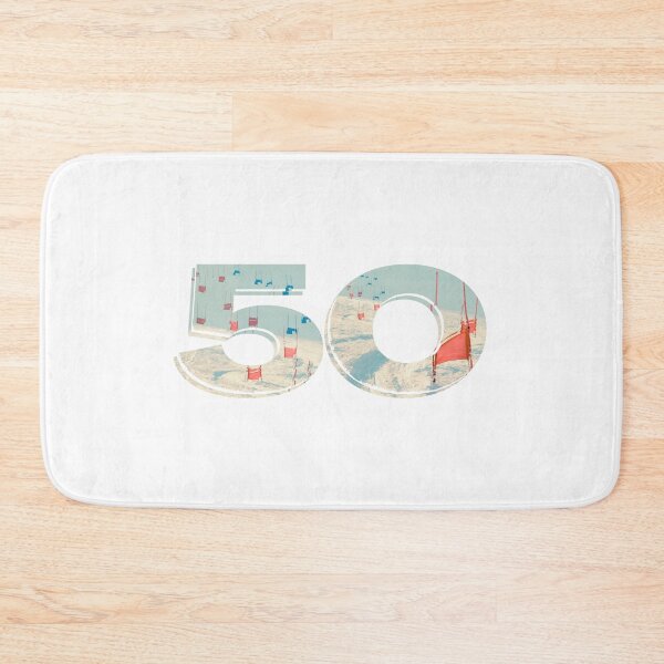 Item preview, Ski Racer 50 Years – Stylish Retro Minimalist Design Ski Dad -  for 50th Birthday Wishes Funny Gifts for Ski Enthusiast  designed and sold by MatthewViews.