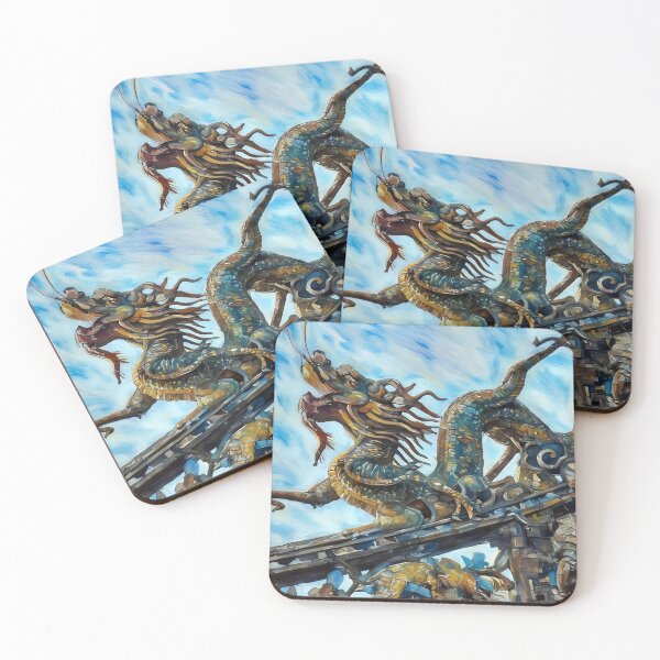 Item preview, Rooftop Dragon, Taiwan designed and sold by The Wandering Bookworm.