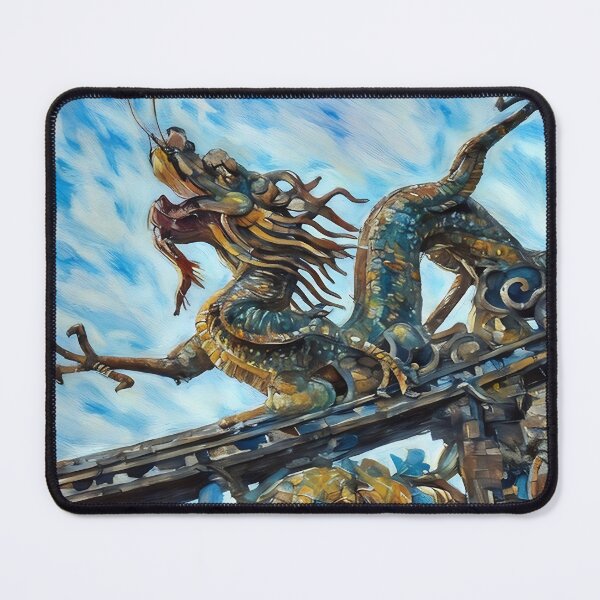 Item preview, Rooftop Dragon, Taiwan designed and sold by The Wandering Bookworm.