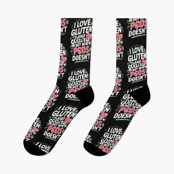 Item preview, I Love Gluten and Dairy But My PCOS doesn`t designed and sold by Redgiant87x.