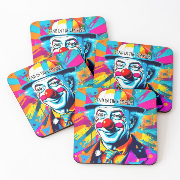 Item preview, USA Political Satire Jeff Bezos MAGA Circus clown designed and sold by Drone-tees.