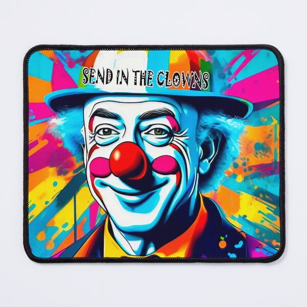 Item preview, USA Political Satire Jeff Bezos MAGA Circus clown designed and sold by Drone-tees.