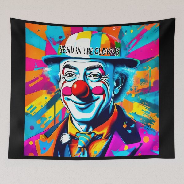 Item preview, USA Political Satire Jeff Bezos MAGA Circus clown designed and sold by Drone-tees.