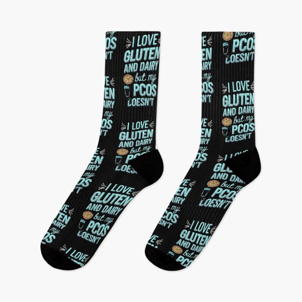 Item preview, I Love Gluten and Dairy But My PCOS doesn`t designed and sold by Redgiant87x.