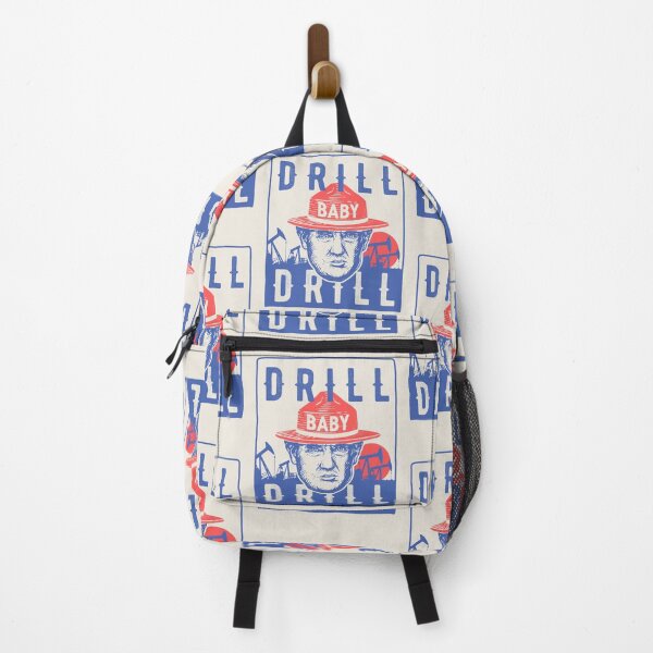 Item preview, Drill Baby Drill - Trump Inauguration Speech 2025 National Energy Emergency Plan | Oil Pumps at Sunset | Quote | We The People 1776 - 2025 | White designed and sold by Any Color Designs.