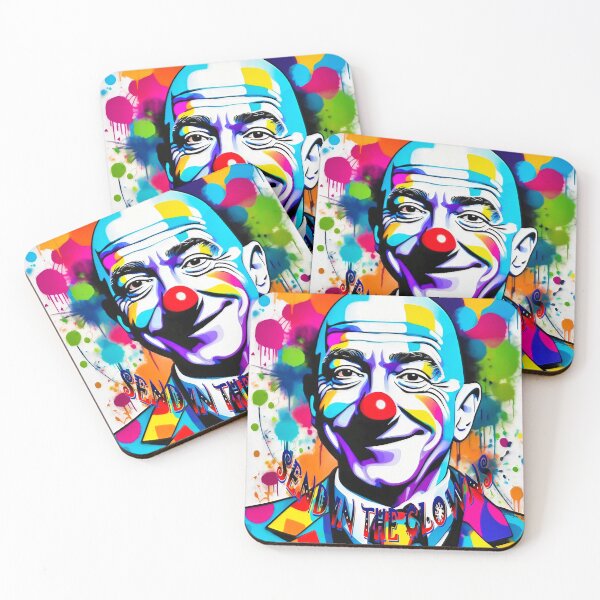 Item preview, USA Political Satire Jeff Bezos MAGA Circus clown designed and sold by Drone-tees.