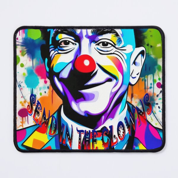 Item preview, USA Political Satire Jeff Bezos MAGA Circus clown designed and sold by Drone-tees.