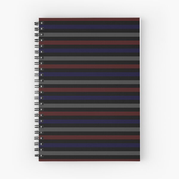 Item preview, Red,blue,grey stripes pattern designed and sold by cutecrazytshirt.