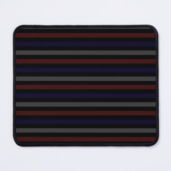 Item preview, Red,blue,grey stripes pattern designed and sold by cutecrazytshirt.