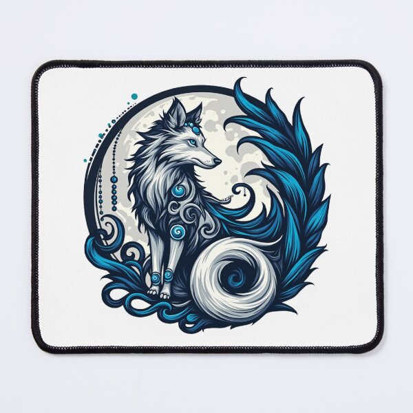 Item preview, Manga Wolf - Japanese Inspired Art designed and sold by MALIKABO.