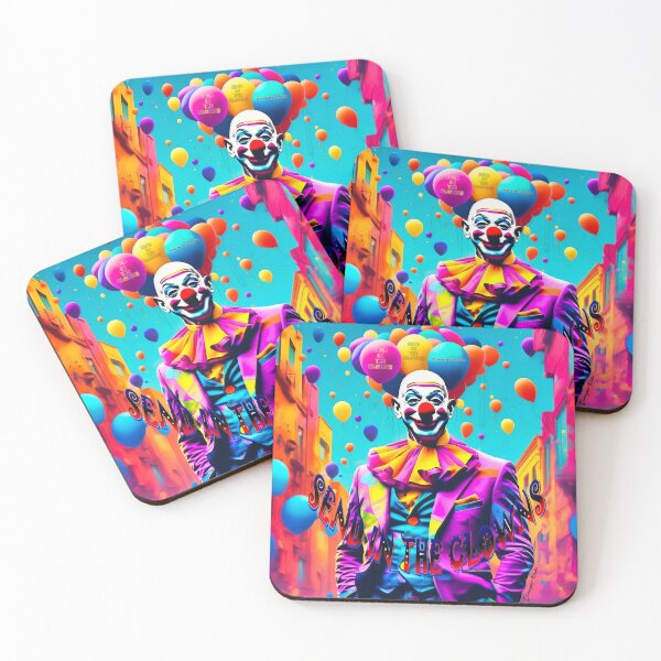 Item preview, USA Political Satire Jeff Bezos MAGA Circus clown designed and sold by Drone-tees.