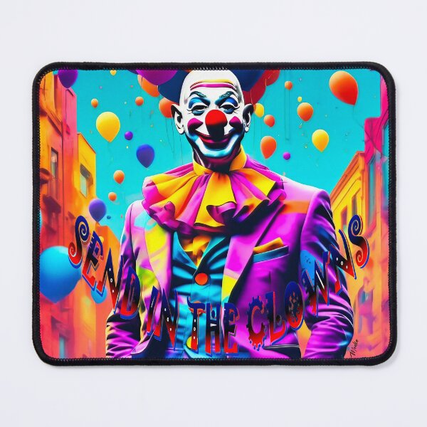Item preview, USA Political Satire Jeff Bezos MAGA Circus clown designed and sold by Drone-tees.