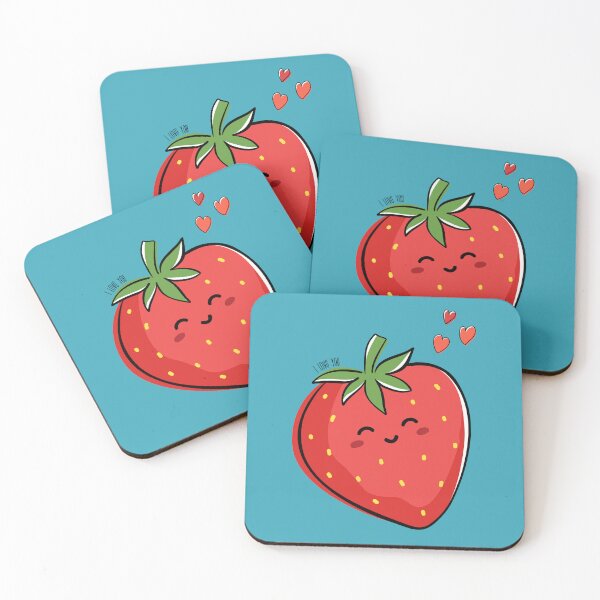 Item preview, Strawberry I love you  designed and sold by DesignCollectiv.