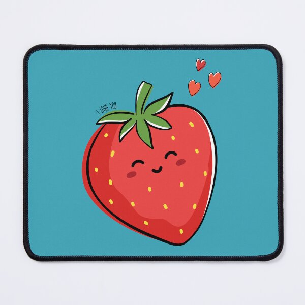 Item preview, Strawberry I love you  designed and sold by DesignCollectiv.