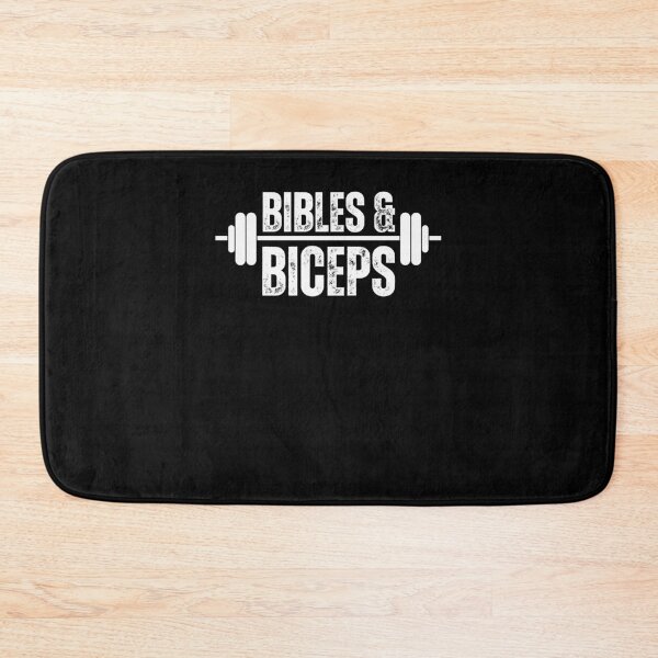Item preview, Bibles and Biceps barbell Christian Workout barbell gym designed and sold by snowry.