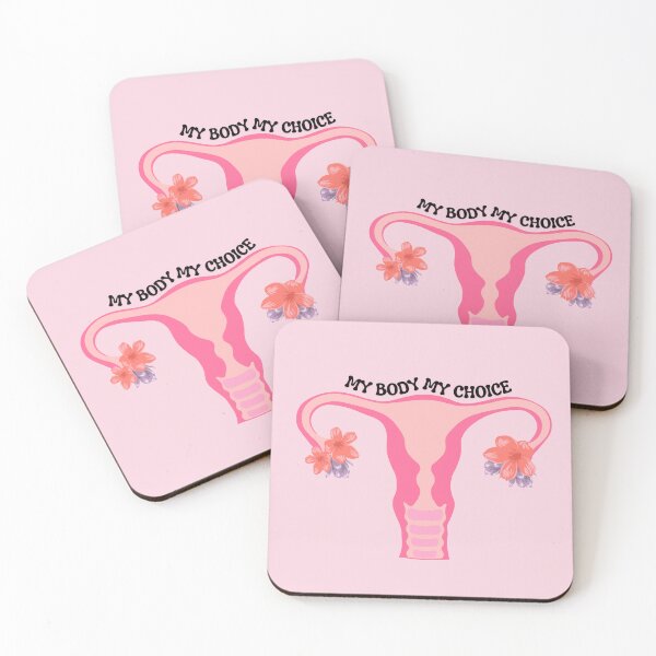 Item preview, My Body My Choice Uterus designed and sold by baranskini.