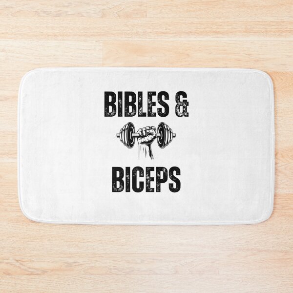 Item preview, Bibles and Biceps barbell Christian Workout dumbbell gym designed and sold by snowry.