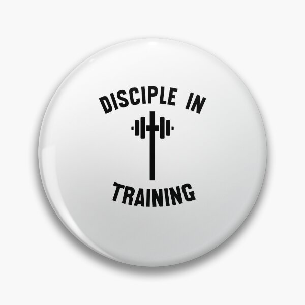 Item preview, Disciple in training barbell Christian Workout cross gym designed and sold by snowry.