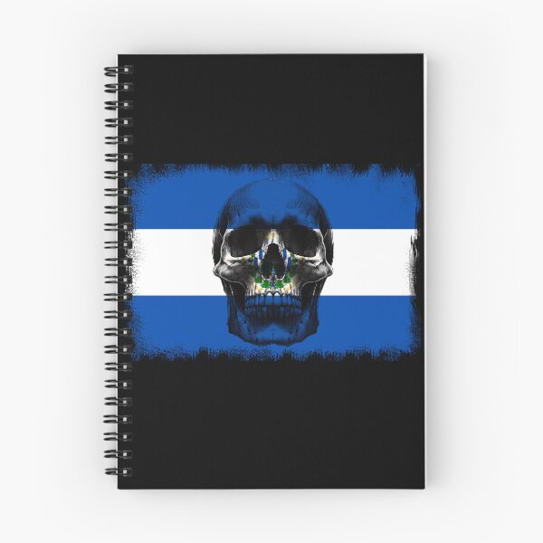 Item preview, EL SALVADOR SKULL FLAG NATION RAREART COUNTRY HALLOWEEN #ogirdor designed and sold by ogirdorgraphics.