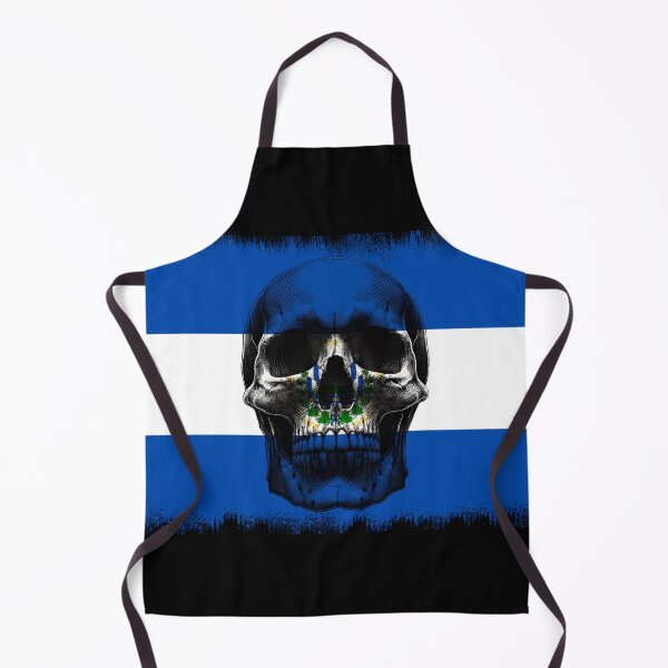 Item preview, EL SALVADOR SKULL FLAG NATION RAREART COUNTRY HALLOWEEN #ogirdor designed and sold by ogirdorgraphics.