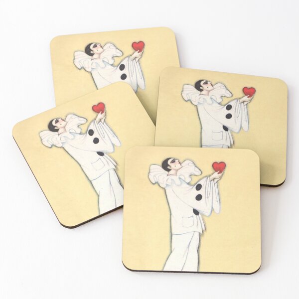 Item preview, Pierrot With Red Heart by Sophia Chiostri designed and sold by PatricianneK.