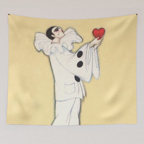 Item preview, Pierrot With Red Heart by Sophia Chiostri designed and sold by PatricianneK.