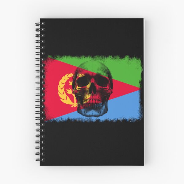 Item preview, ERITREA SKULL FLAG NATION RAREART COUNTRY HALLOWEEN #ogirdor designed and sold by ogirdorgraphics.