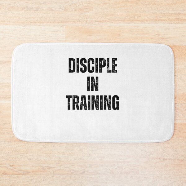 Item preview, Disciple in training barbell Christian Workout gym fitness designed and sold by snowry.