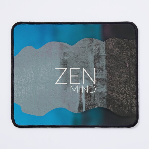 Item preview, Abstract Zen Mind Blue designed and sold by MiANGELOFINEART.