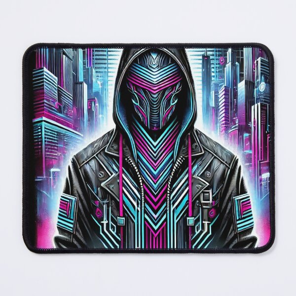 Item preview, Cyber Rebellion - Neon Warrior designed and sold by MyArtworkStudio.