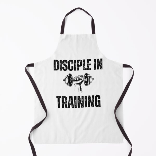 Item preview, Disciple in training dumbbell Christian faith Workout gym designed and sold by snowry.