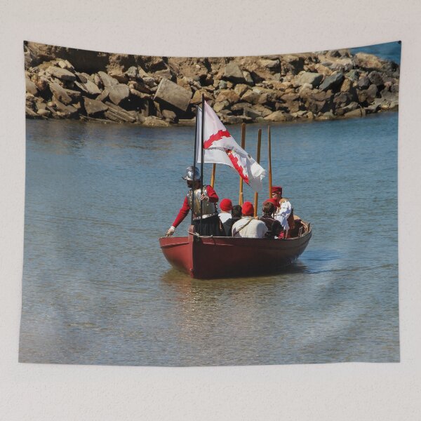 Item preview, Cabrillo Arrives Again! designed and sold by heatherfriedman.
