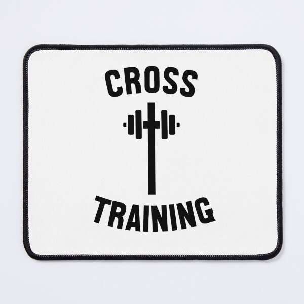 Item preview, Cross training funny barbell Christian faith Workout cross designed and sold by snowry.