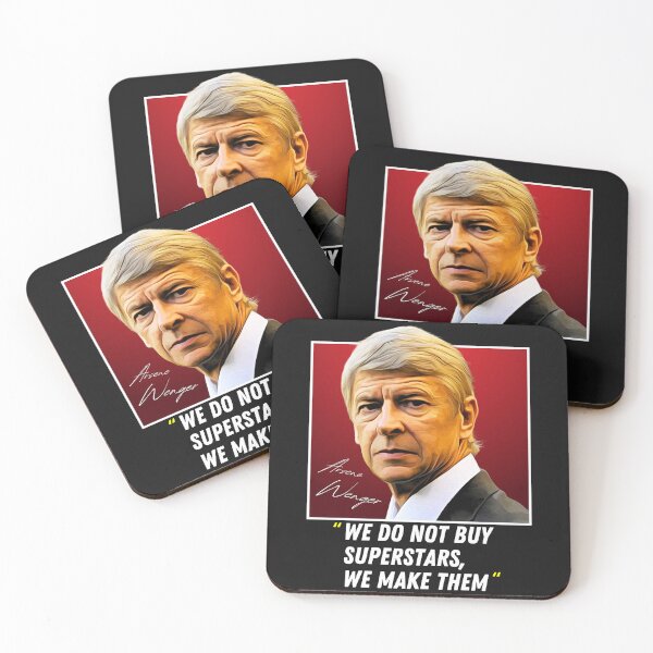 Artikelvorschau, T-Shirt mit Arsène-Wenger-Zitat | Arsenal FC-Fanartikel | Arsenal-Geschenk entworfen und verkauft von GoonerGalaxy86.