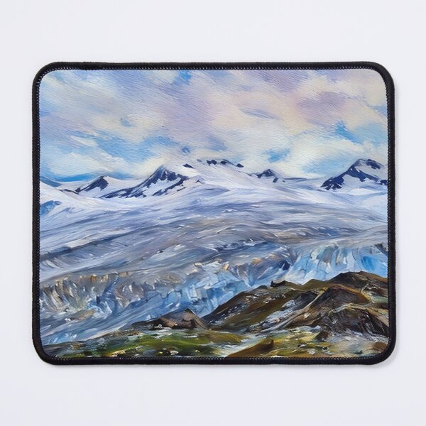 Item preview, Harding Ice Field, Kenai Fjords National Park designed and sold by The Wandering Bookworm.