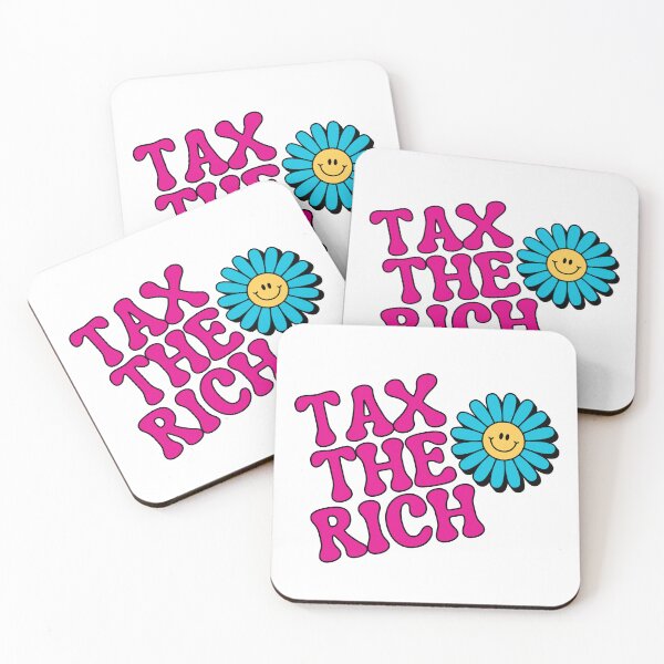 Item preview, Tax the Rich Retro Sticker designed and sold by baranskini.