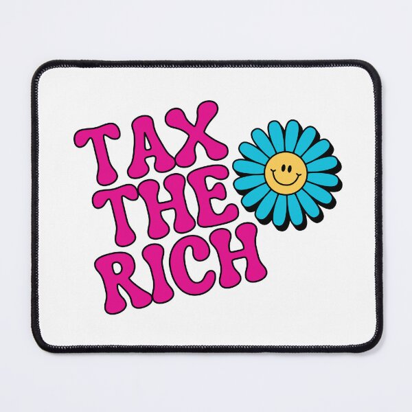 Item preview, Tax the Rich Retro Sticker designed and sold by baranskini.
