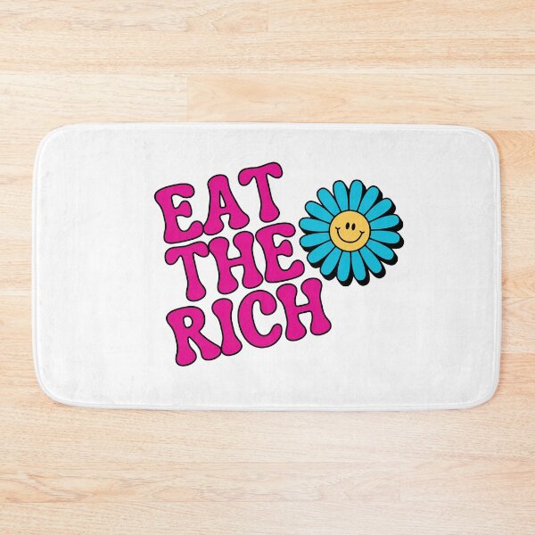 Item preview, Eat the Rich Retro Sticker designed and sold by baranskini.