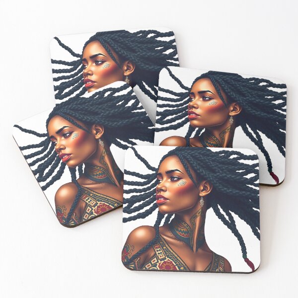 Item preview, Hyperrealistic Portrait - Ethereal Woman in Tattoo Art Style designed and sold by Arts Unlimited.