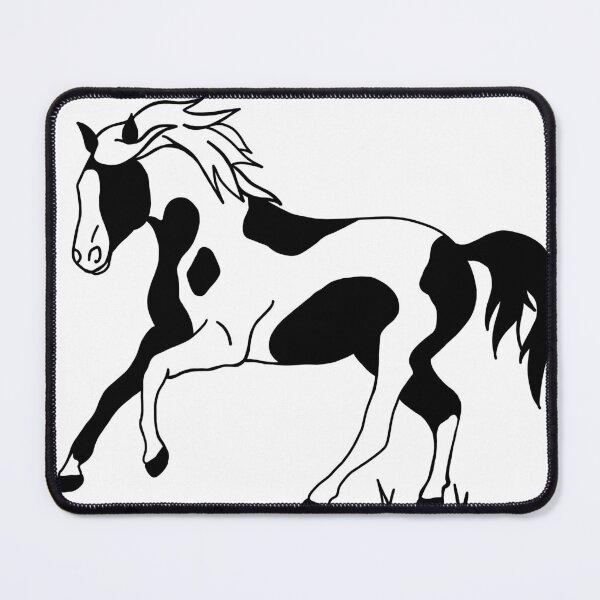 Item preview, Wild Running Pinto Horse designed and sold by DesignByRoseCo.