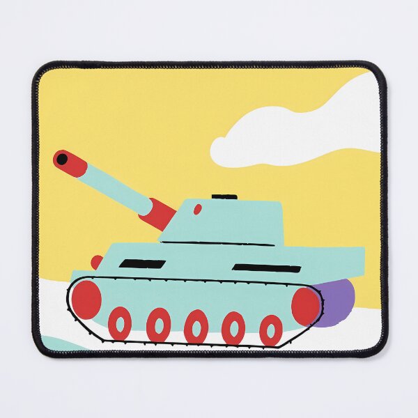 Item preview, A Tank Vibrant Landscape Military Art Abstract Warfare designed and sold by ART ATTACK ZONE.