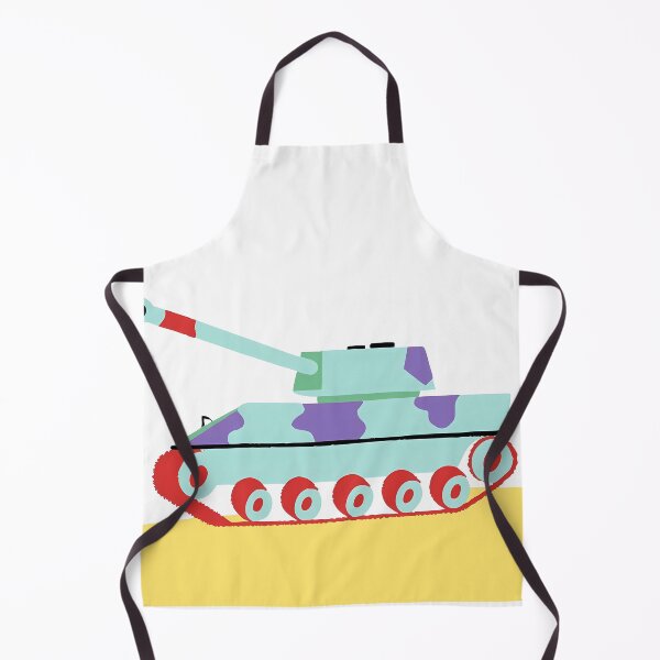 Item preview, Pop Tanks Vibrant Landscape Military Art Abstract Warfare designed and sold by ART ATTACK ZONE.
