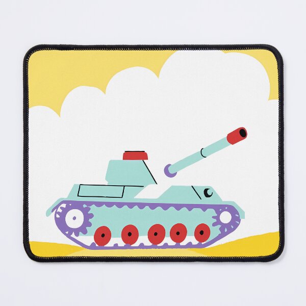 Item preview, War Tanks Vibrant Landscape Military Art Abstract Warfare designed and sold by ART ATTACK ZONE.