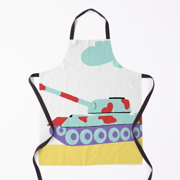 Item preview, USA Tanks Vibrant Landscape Military Art Abstract Warfare designed and sold by ART ATTACK ZONE.