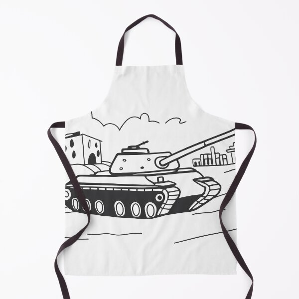 Item preview, Black and White Tanks American Minimalist Design Art designed and sold by ART ATTACK ZONE.