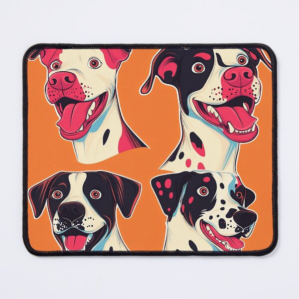 Item preview, Smiling Dalmatians — Bright Pop Art  designed and sold by MirraStore.