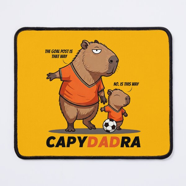 Item preview, Capydadra - Father' Day Edition - Soccer Dad designed and sold by The magic Yellow bus.
