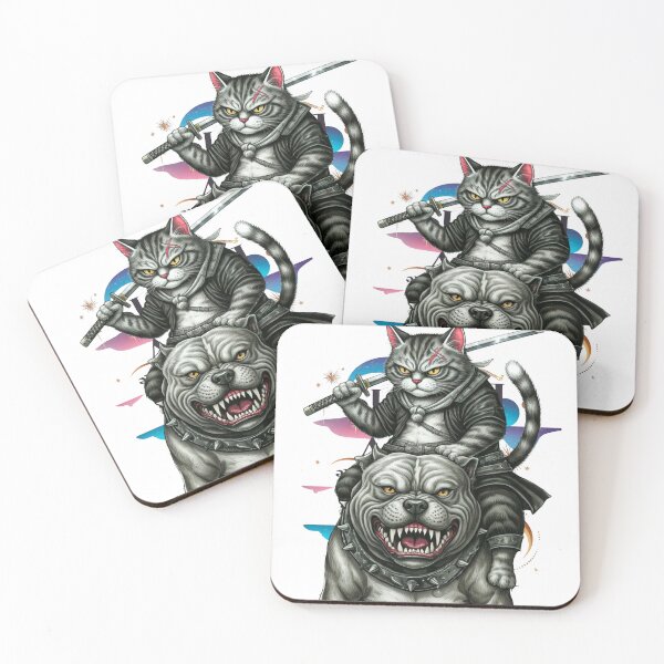 Item preview, Meow-ster of the Blade designed and sold by Thaivi Design.