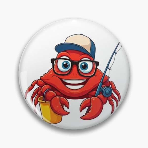 Item preview, Mr. Crab Gone Fishing designed and sold by likbatonboot.