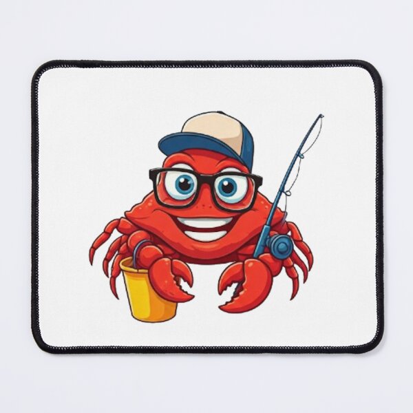 Item preview, Mr. Crab Gone Fishing designed and sold by likbatonboot.